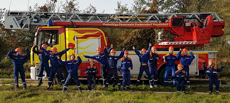 Jugendfeuerwehrcamp in Fredersdorf-Süd